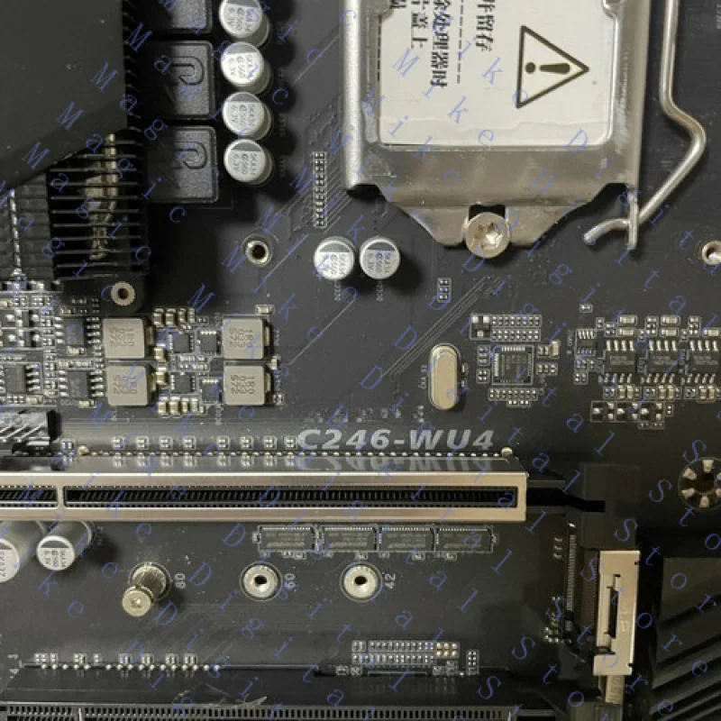 H  FOR GIGABYTE C246-WU4 LGA1151 DDR4*4 128GB ATX Motherboard Test OK