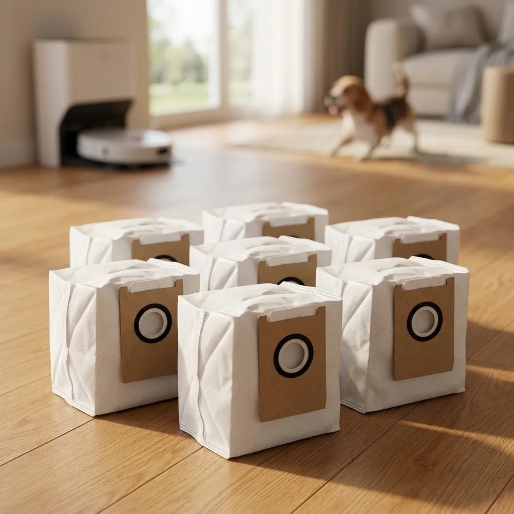 Filtration Bags Dust Bags Efficient Filtration Flushable Design Large Capacity Pet Hair Removal Convenient Replacement