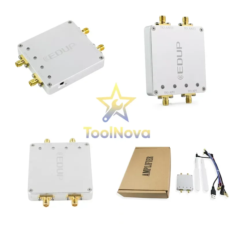 2026*Hotsale EDUP WiFi signal amplifier 2.4G + 5.8G remote control dual channel wifi signal amplifier 4W expander