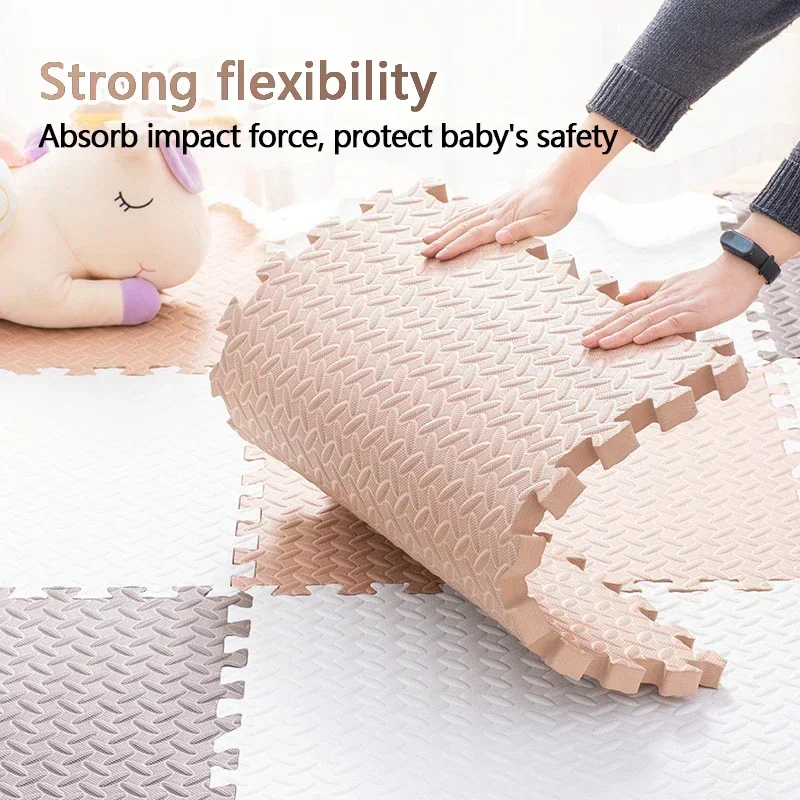 Interlocking Baby Play Mat Thick Soft Carpet Floor Playmat Children Room Activities Mat for Baby Kids Carpet Mats Foam Rug