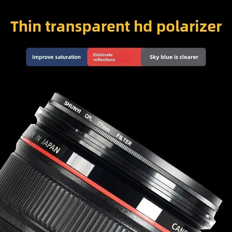 Circular Polarizing CPL Filter 37 40.5 43 46 49 52 55 58 62 67 72 77 82 mm for Camera Lens