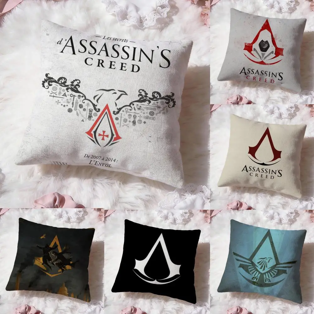 

Game A-Assassins CreedS Cushion Cover Premium Comfort Reversible Pillow Cove -Two in One Design for Any Room & Car Interior