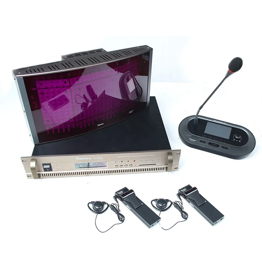 

YARMEE YSD604 Цифровая беспроводная система синхронного перевода для конференц-системы