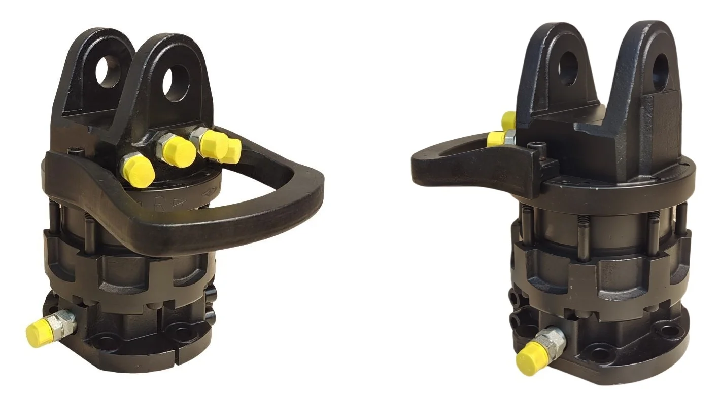 

Excavator Rotary Parts Crane Hydraulic Rotator Grab Rotator