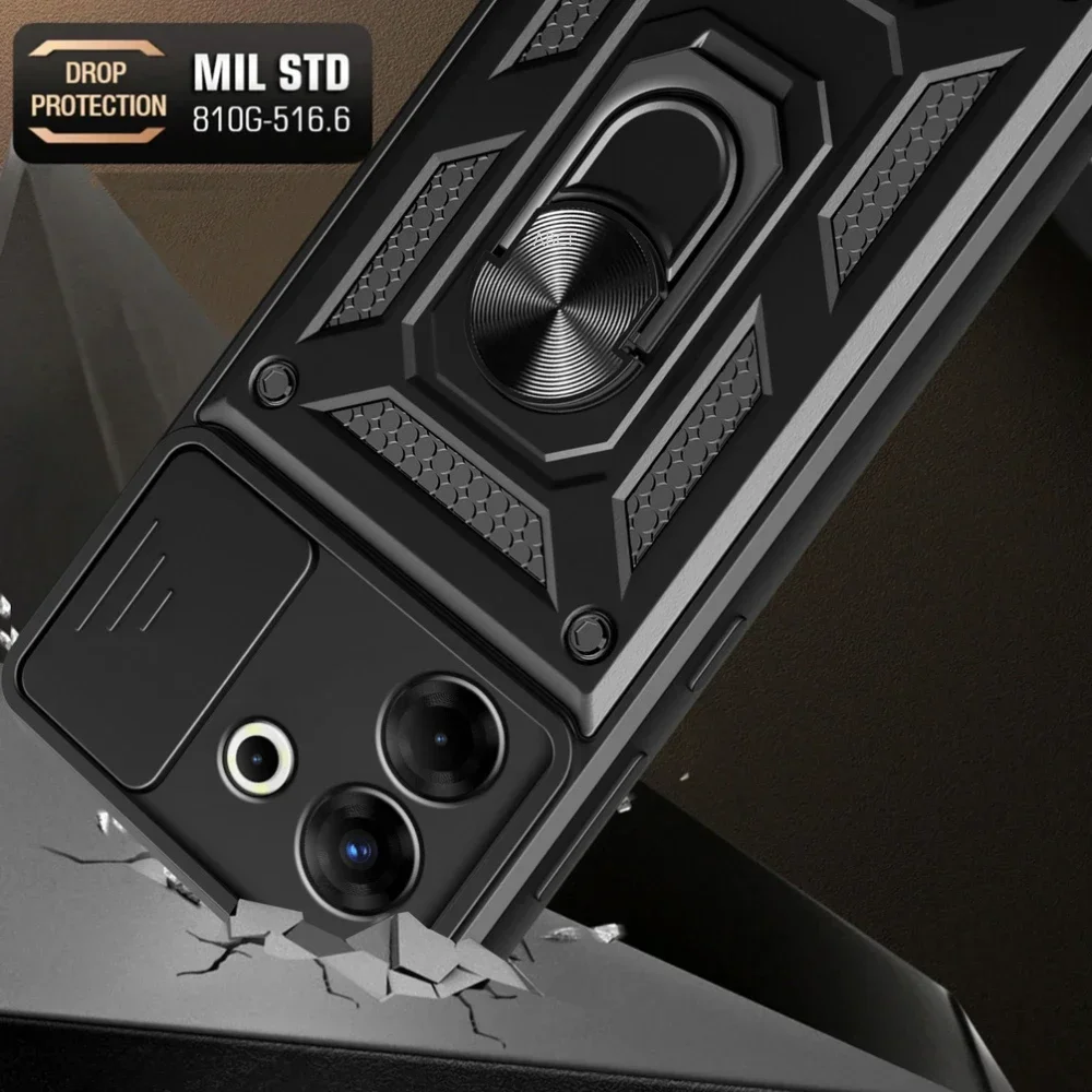 테크노 카몬 40 30S 프로 30 프리미어 5G 4G 아머 하이브리드 링 홀더 커버 케이스용 카메라 풀 렌즈 보호 폰 케이스