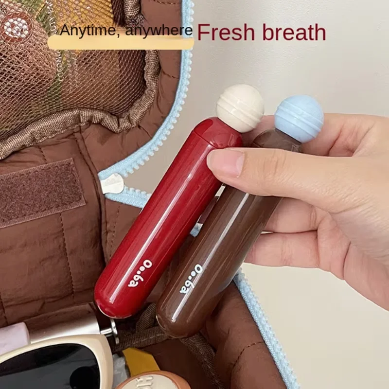 2pcs Foldable mini toothbrush, portable soft-bristled travel toothbrush, couple's travel breathable quick-drying toothbrush