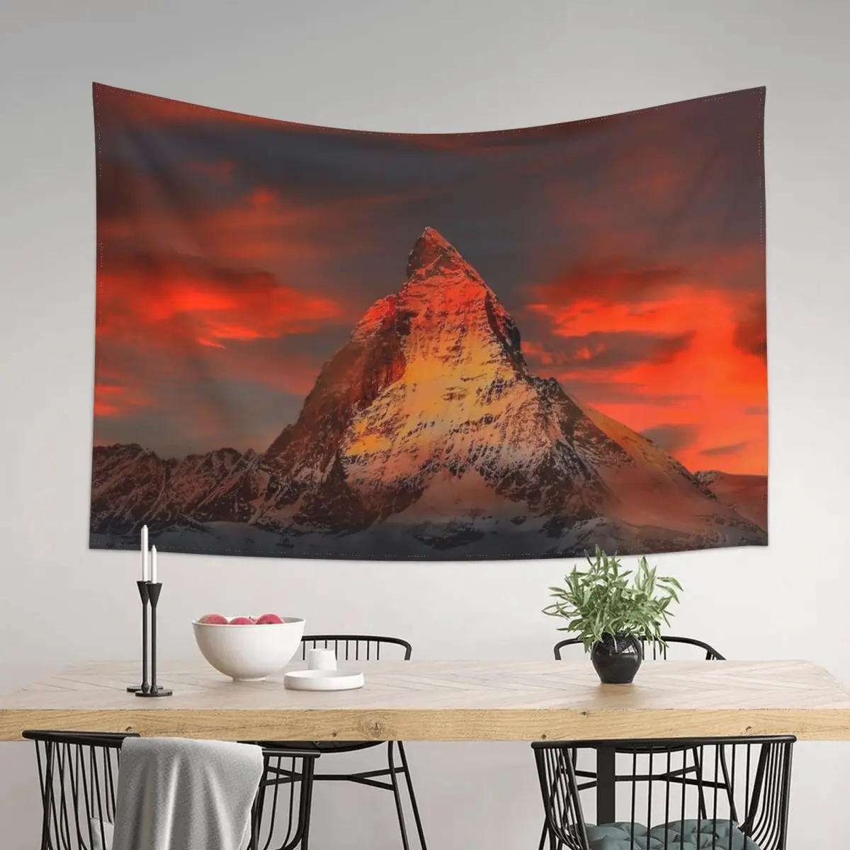 

Matterhorn Peak at Dawn Tapestry Home Decorating Decor Home Bed Room Decoration Bedroom Organization And Decoration Tapestry