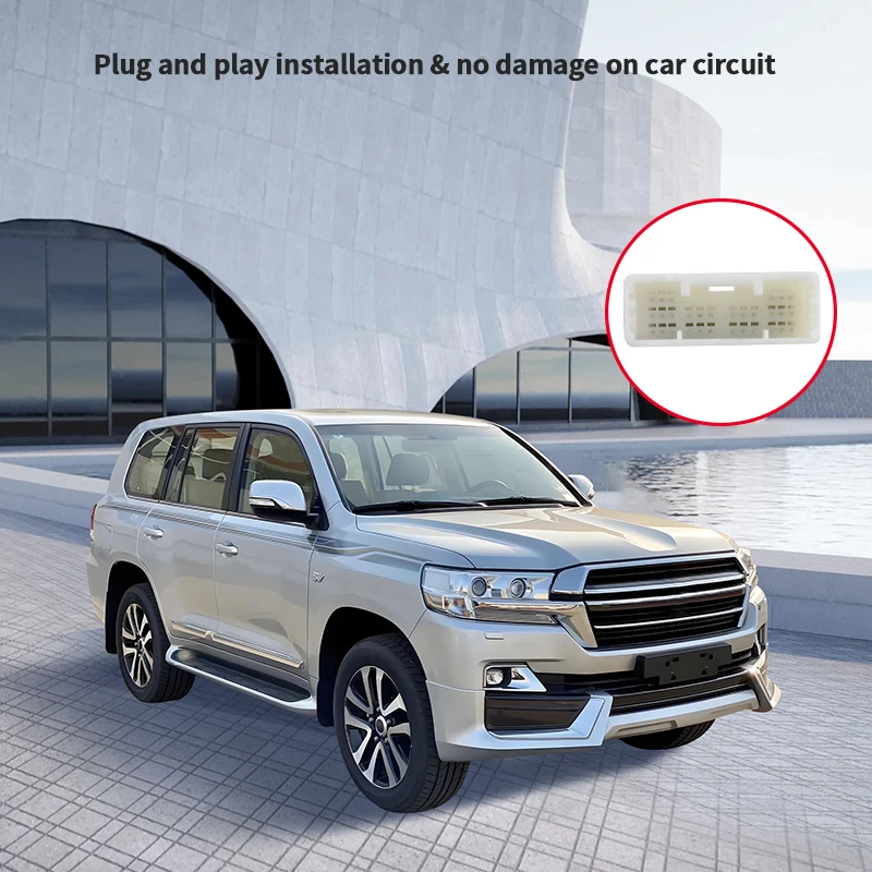 Plug Play Remote Starter For Toyota Land Cruiser 2016-2021 Gas Engine Cars With Factory Push Start Button Automatic