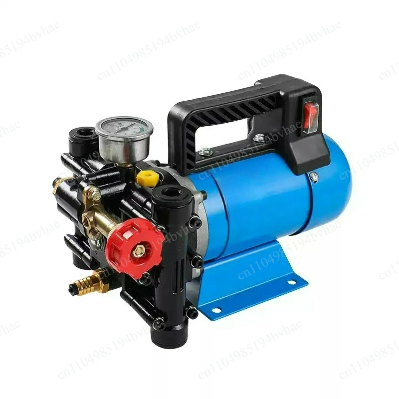 Double Cylinder Piston Agricultural Electric High Pressure Pump Garden Tools Spraying Watering Car Washing Irrigation Portable