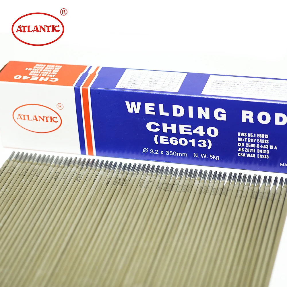 ATLANTIC Supplier Factory Price Ordinary Electrode AWS A5.1  E6013 2.5mm Welding Electrode Welding Rod