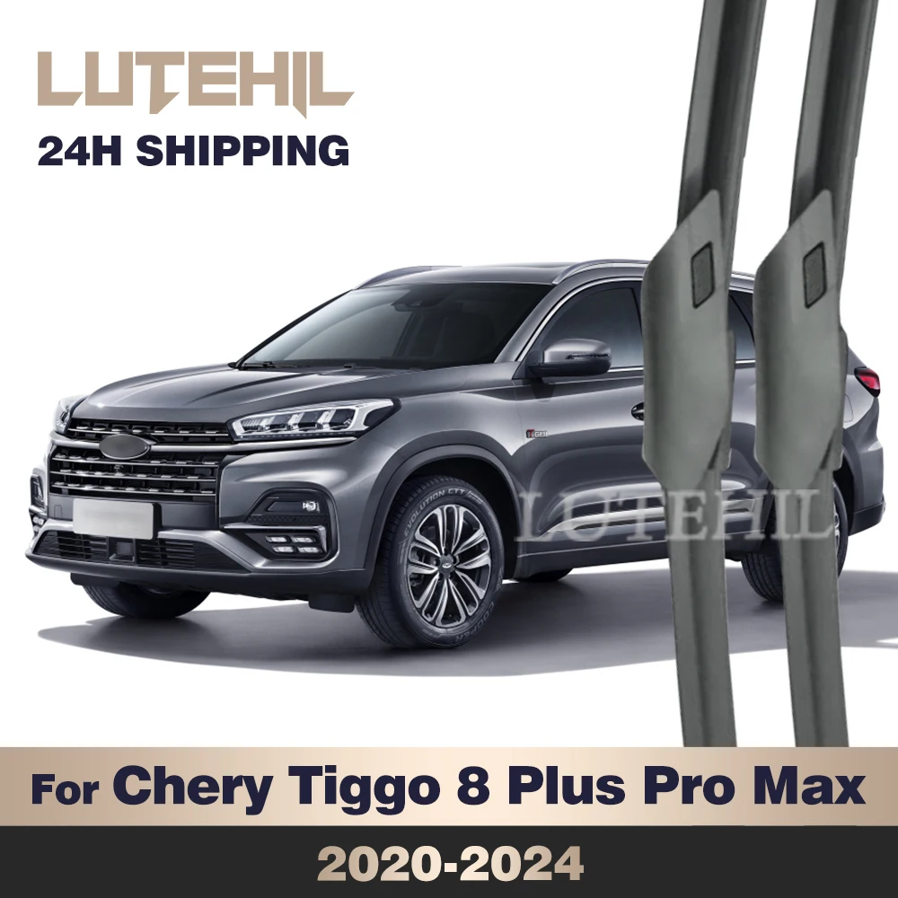 

For Chery Tiggo 8 Plus Pro Max 2020-2024 2021 2022 Wiper Front Wiper Blades Windshield Windscreen Window Brush 23"+18"