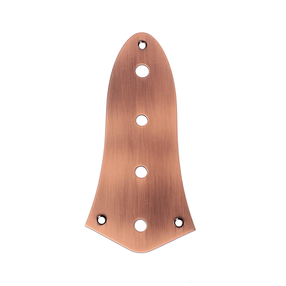 

Aluminium Alloy Control Plate For Electric Bass Jazz Replacement Chrome Steel 4 Hole Guitar Parts Vintage Instrument