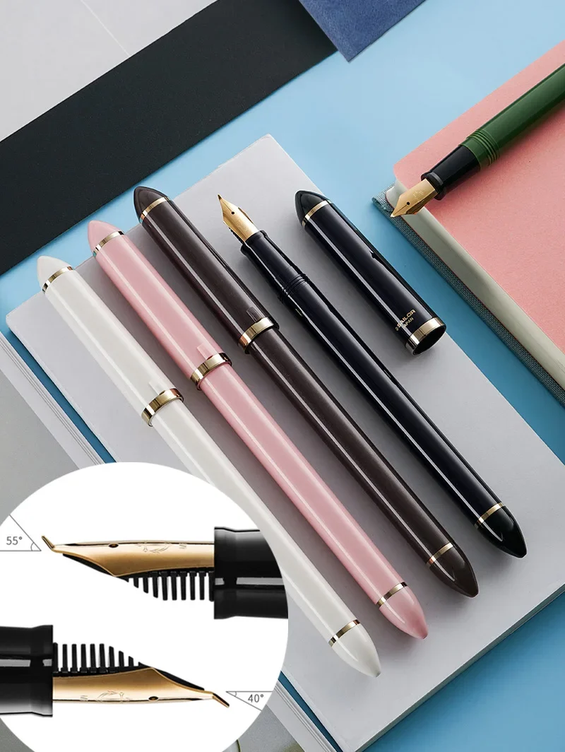 Oryginalne japońskie pióro wieczne Sailor 0127 Artistic - 40 °   & 55 °   Zakrzywiona stalówka, idealna do kaligrafii arabskiej i do użytku szkolnego. — zdjęcie produktu 7