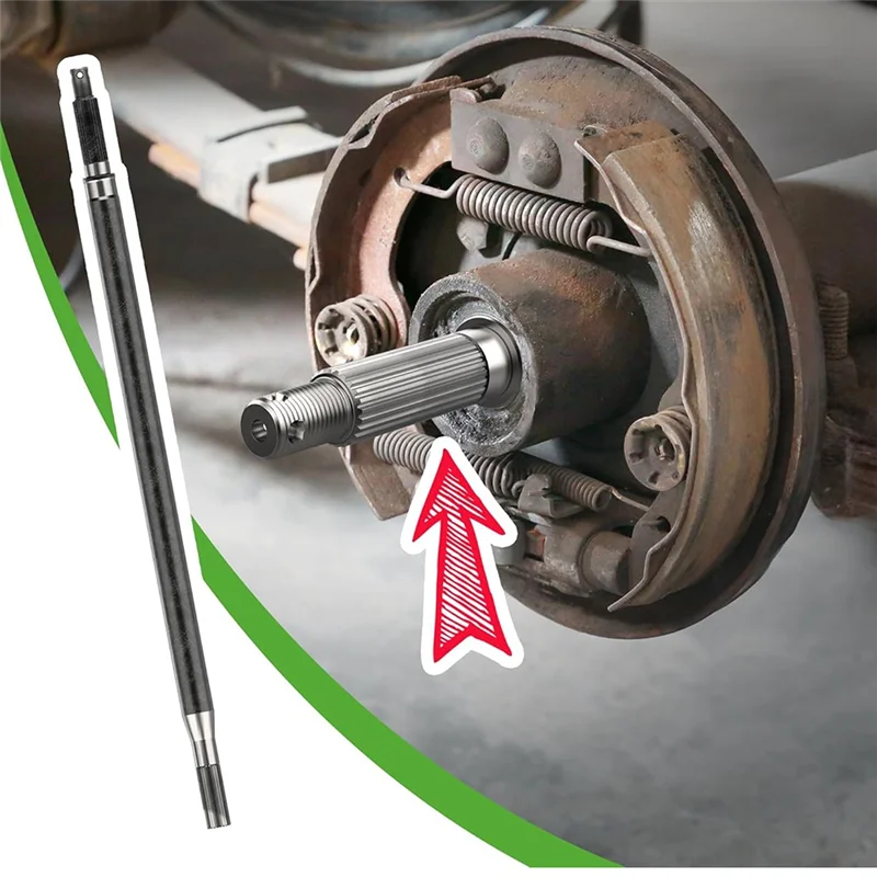 

NEW-620337 614208 Driver Side Rear Spline Axle Shaft For EZGO RXV Golf Cart With Repair Kit