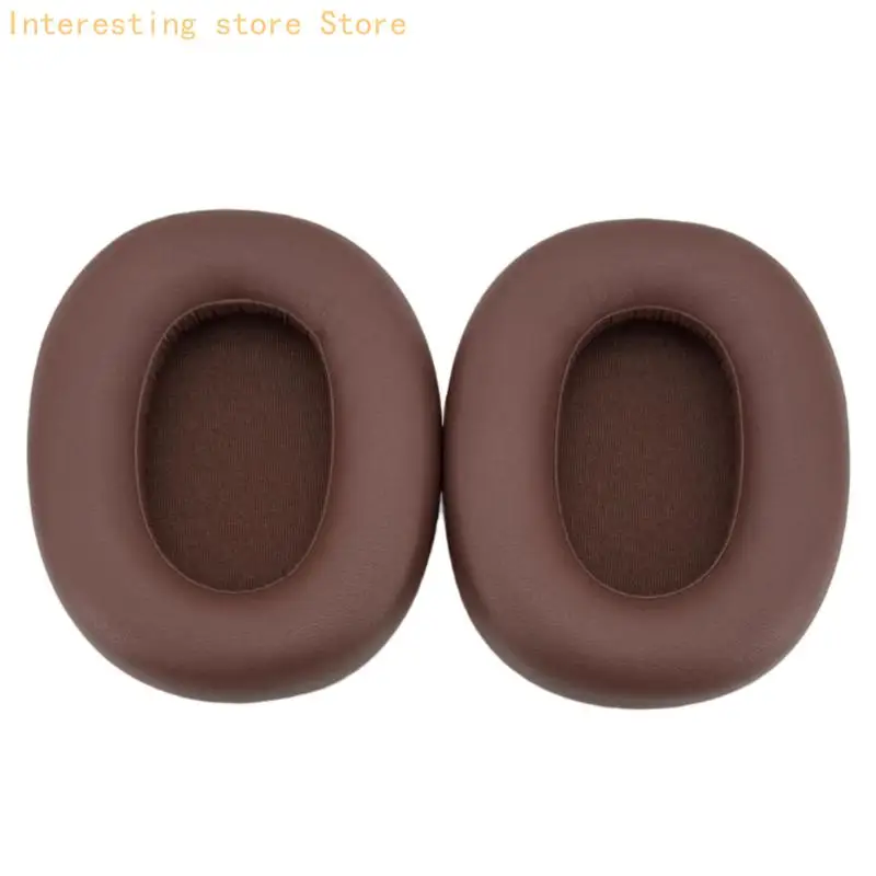 Ersatzpaar für Arbeits- und Lernkissen, Over-Ear-Kontakthülle mit Proteinleder-Finish für SPACE Everyday Desk Wear 55KC – Detail 7