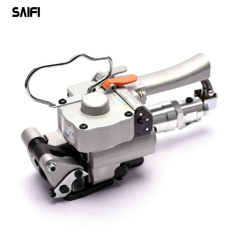 Wholesales high quality buckle free hand strap tool air pneumatic strapping machine for PET PP strap