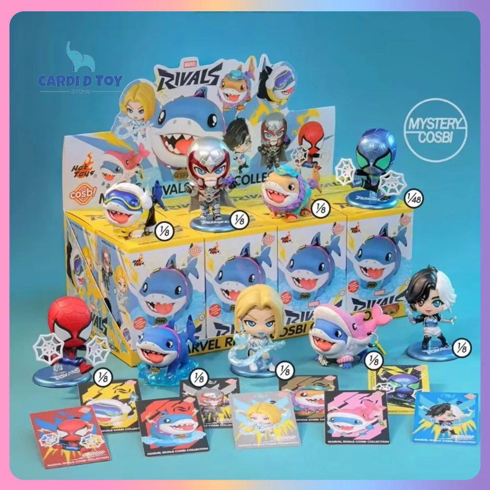 

New Genuine Marvel Rivals Blind Box Mini Action Figure Trendy Play Ornament Gift Toy Marvel Rivals Cosbi Mystery Box