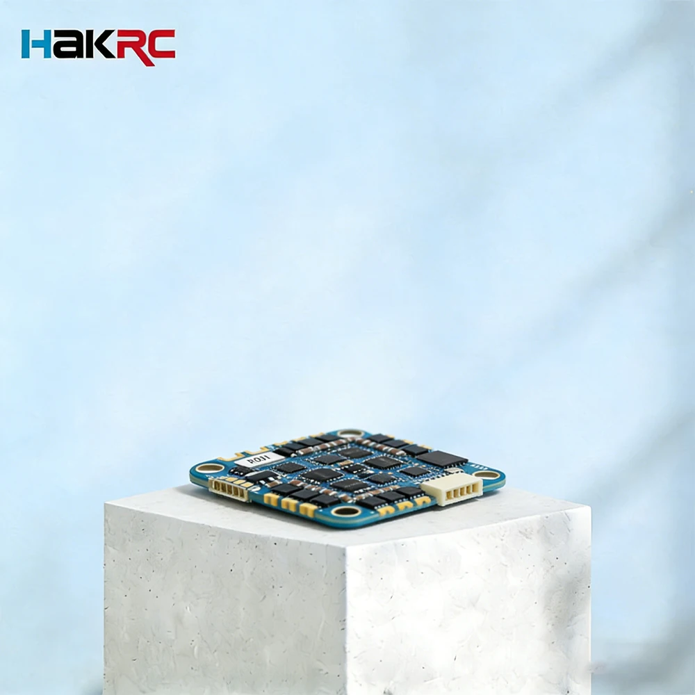 

Полетный контроллер HAKRC F4126 F411+ICM42688, ESC BLHeli_S 20A/35A, 8-слойная печатная плата, OSD, барометр, датчик тока, 2-6S для FPV дронов