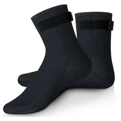 Meias de mergulho neoprene para adultos, sapatos de natação, patchwork quente antiderrapante, botas de surf, snorkeling, elasticidade, 3mm