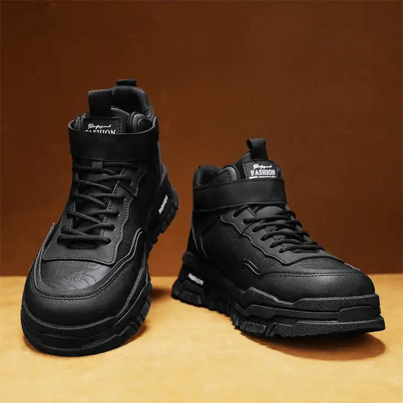 39 Heel Block Men's Sneakers Large Sizes Training Men's Style Shoes Moccasins For Men Sport Kit Everything Vzuttya Obuv