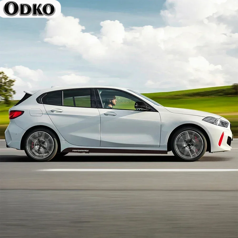 

M Performance для BMW 1 серии F20 F21 F40 118i 128i 135i M Спортивная наклейка на боковую полоску на дверь автомобиля, наклейка на крышку двигателя