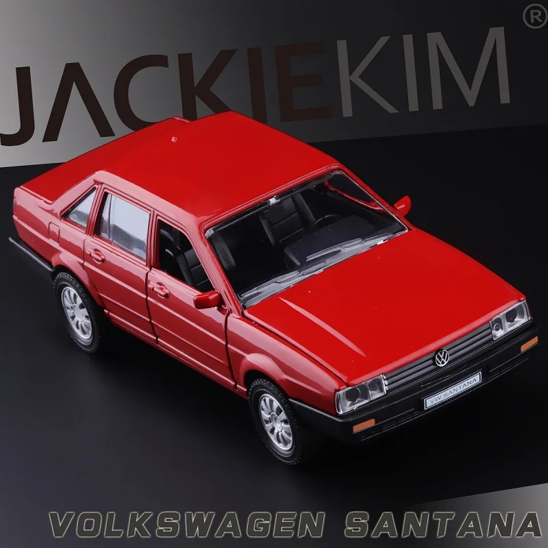 1:32 Volkswagen Santana Car Police model Alloy Diecast Model High Simulation Exquisite Toy Vehicles Car Styling E69