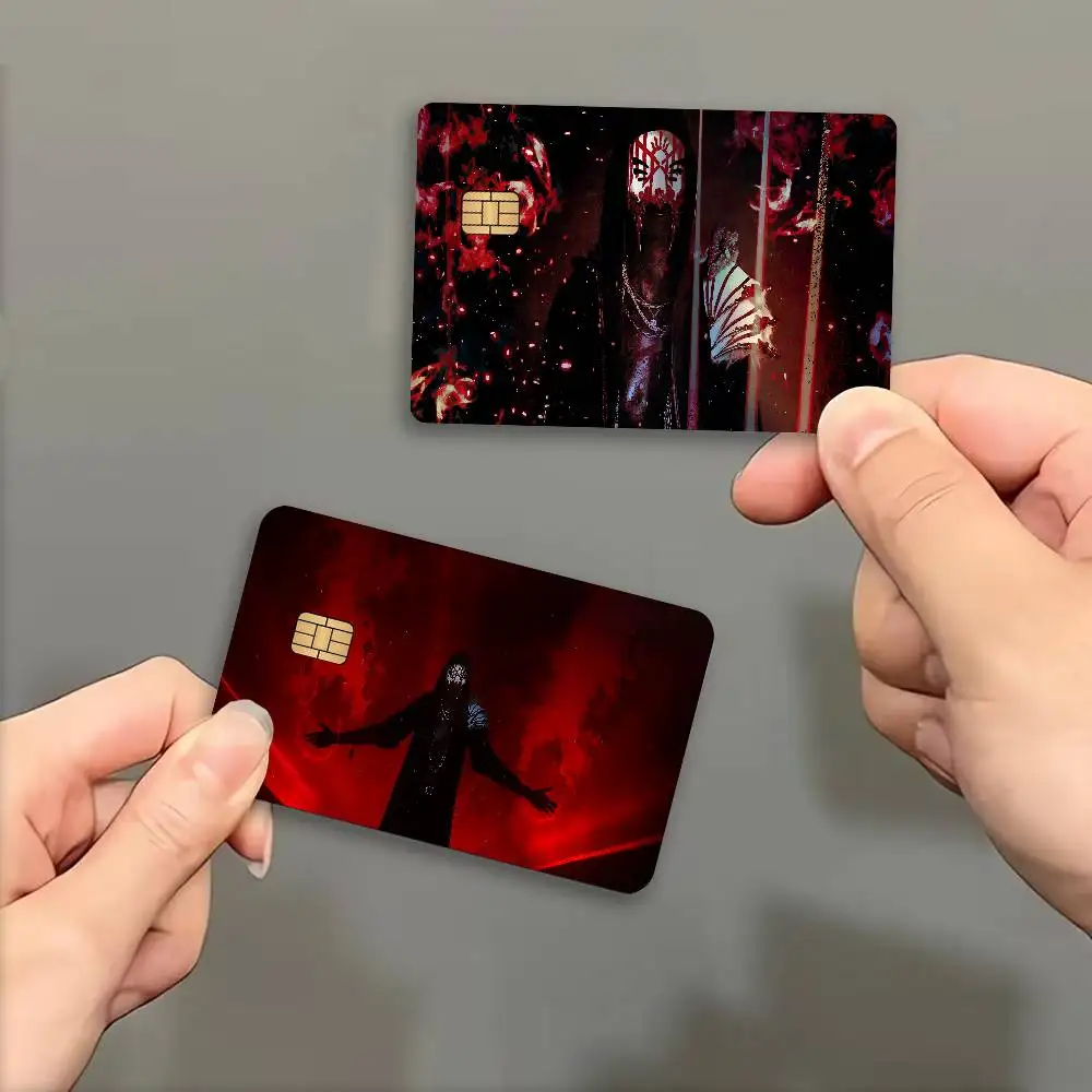 Band S-Sleep Token Laser Flash Bank Card Stickers Fashion Aesthetic Design for Daily Decor