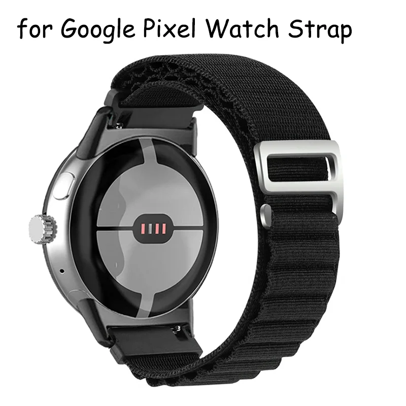 

Ремешок Alpine для Google Pixel Watch band, сменный нейлоновый браслет для смарт-часов Pixel