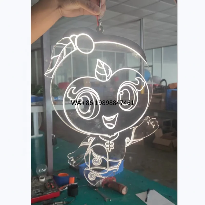 

Led Acrylic Rope Street Light Motif Light Decoration Outdoor Transparent Luminous Motif Light