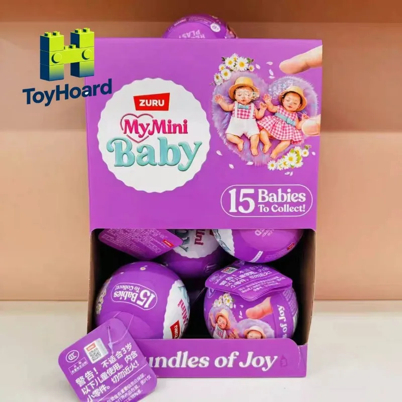 Zuru My Mini Baby 2 caja ciega lindo bebé simulado Mini marcas caja misteriosa Kawaii casa de juego juguete regalo de cumpleaños para niños
