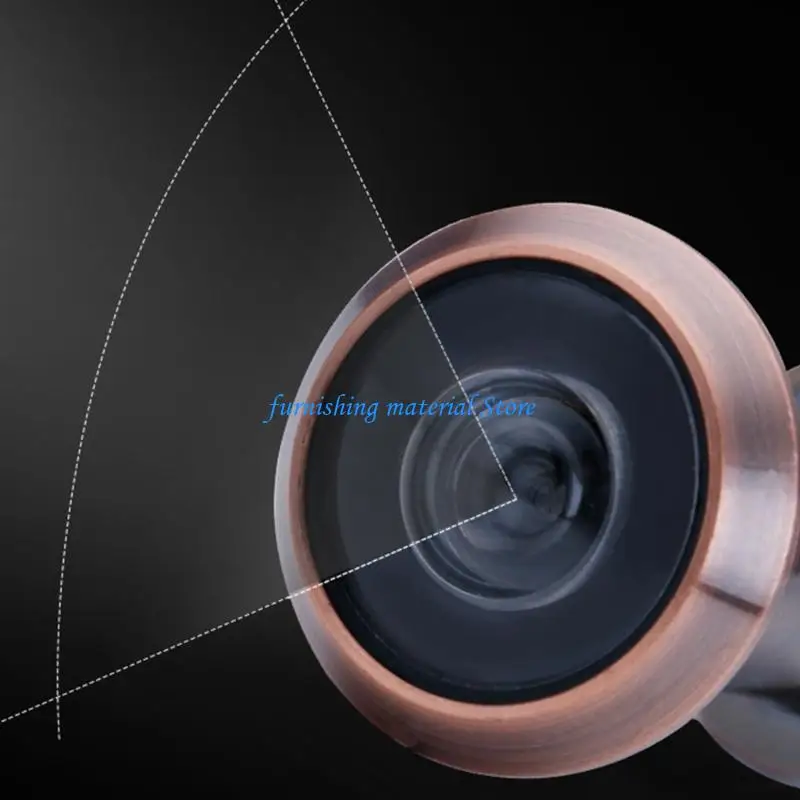 Y5GD Modern Security Door Eye Viewer Peephole Home Security Viewer Enduring