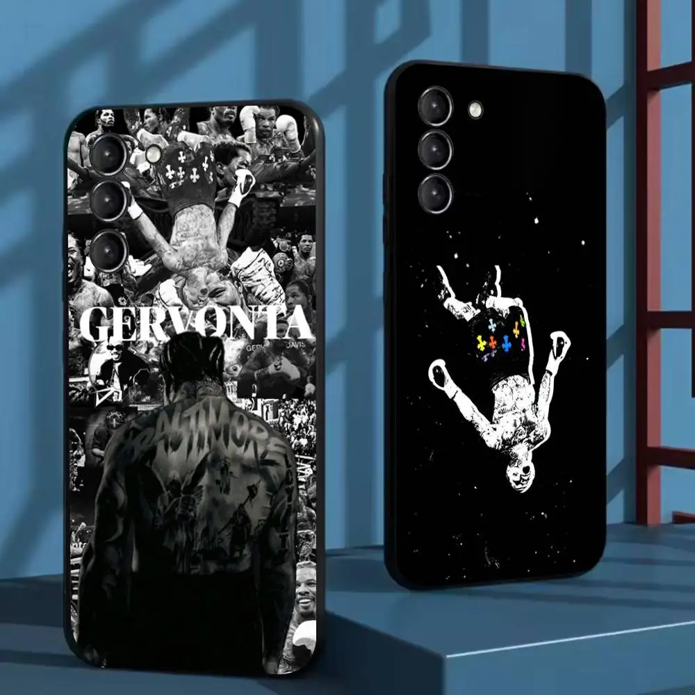 

Gervonta Peso Pluma Phone Case For Samsung Galaxy A73,72,51,53,52,71,22,5G,Note,J7,8,9 Soft Black Cover