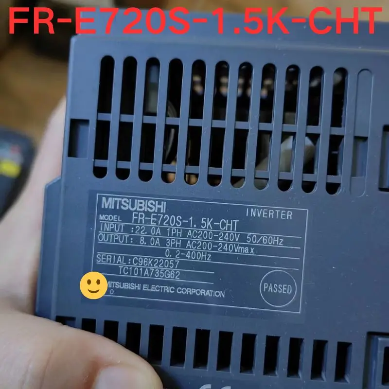 Second-hand test OK,frequency converter FR-E720S-1.5K-CHT