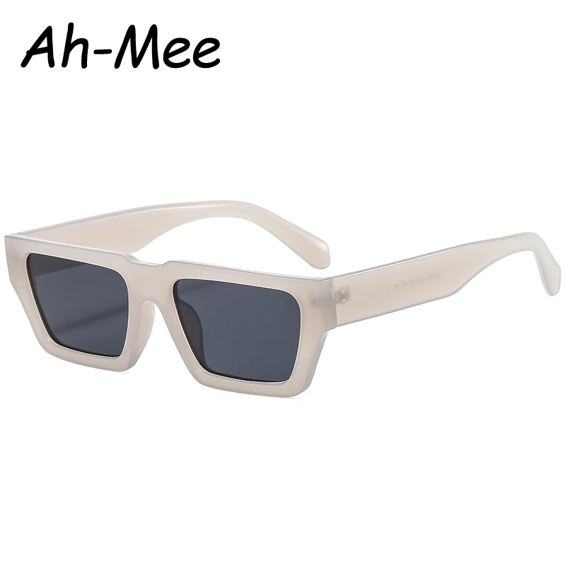 2024 Small Square Frame Sunglasses Women Men Fashion Trendy Shades Sun Glasses Punk Popular Retro Hip-Hop Female Eyewear UV400