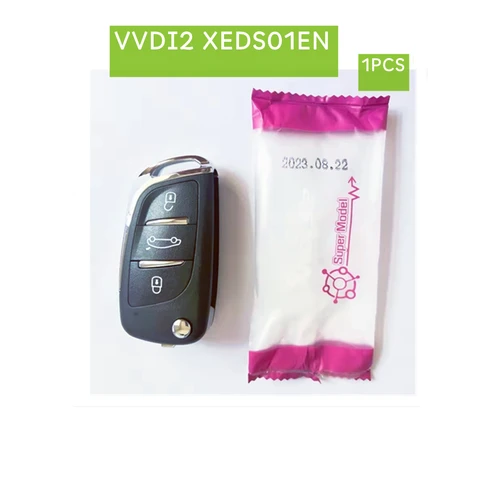 Xhorse XEDS01EN для DS Style Super Remote 3 кнопки со встроенным суперчипом, английская версия, 1 шт.