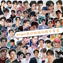 56 pz/set F4 Bright Dew Nani HD Poster Stickers Thai TV Meteor Garden Drama Stills Hand Account materiale cellulare adesivo fai da te