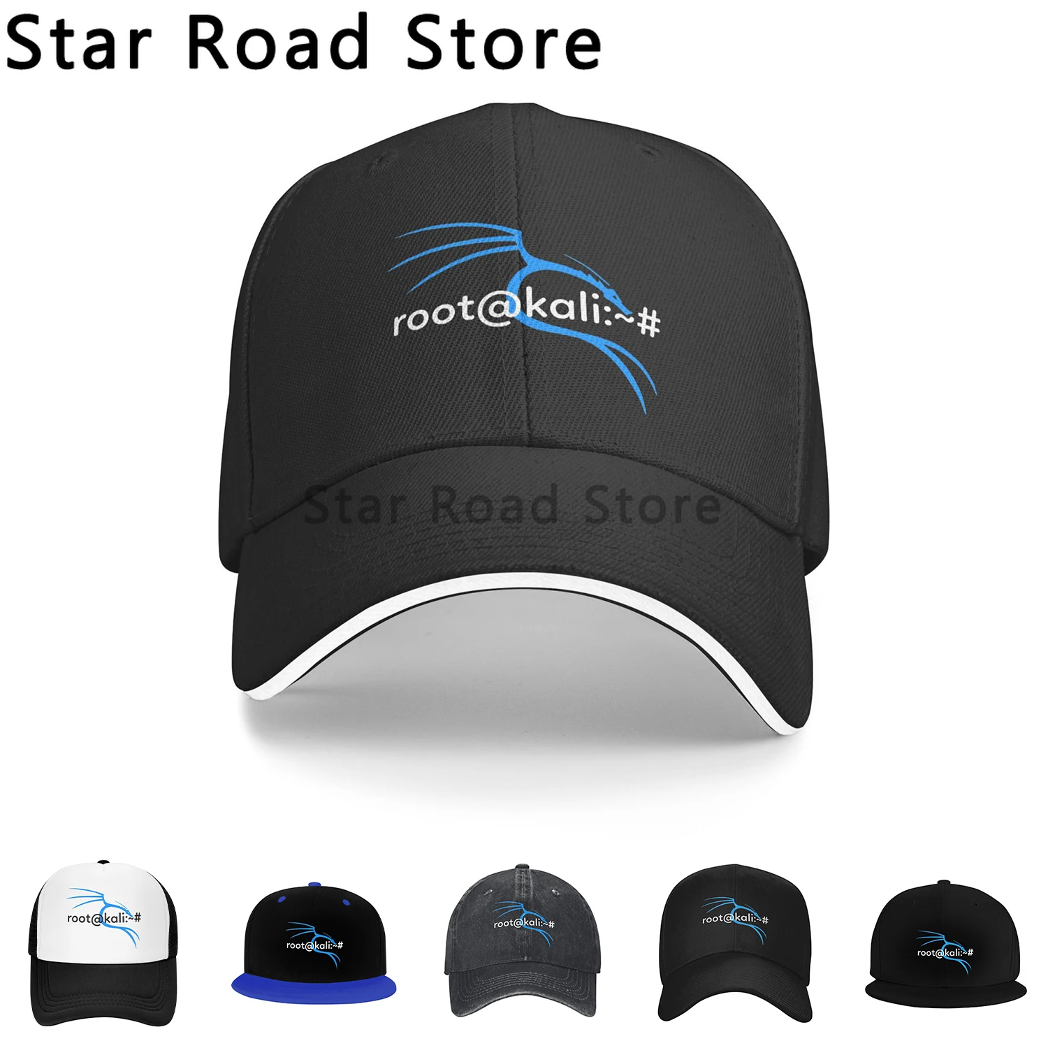 

Linux Root User Kali Linux Root Programmer Computer Code Outdoor Cap Sun Visor Hip Hop Caps Cowboy Hat Peaked Hats for Unisex