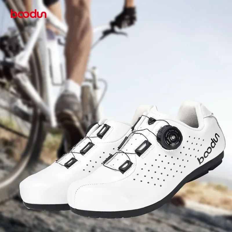 Unisex Cycling Shoes Road Bike Lockless shoes Sneakers Shock absorption and wear resistance Flat Cleats Mountain Cycling Footwea