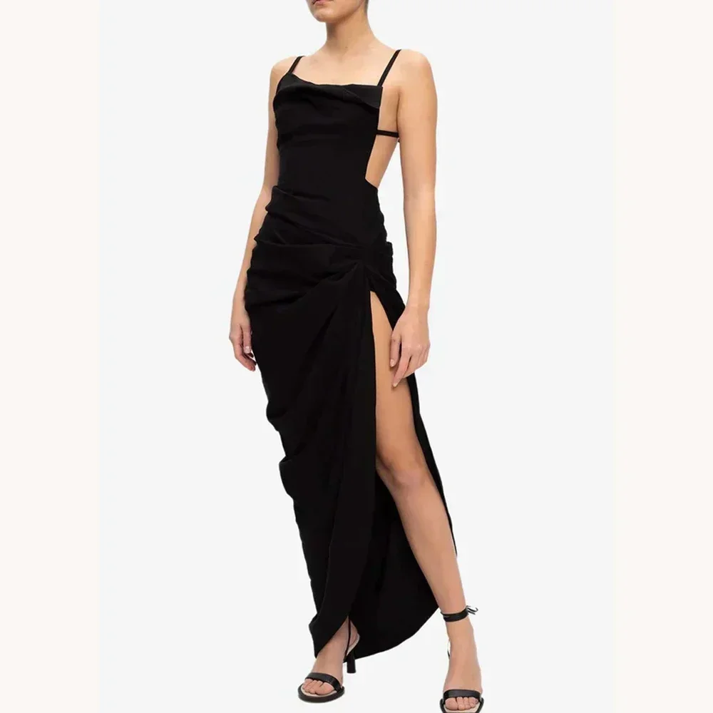 

Sexy Elegant Asymmetric Maxi Dress A-Line Evening Dresses Formal Exquisite High Quality Prom Party Gowns for Women Customized