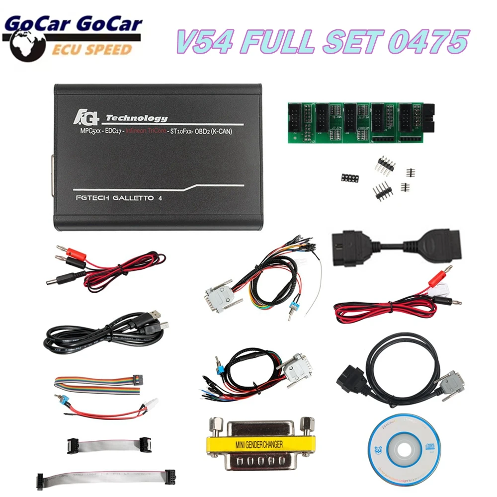 

2026 Newest FGtech VD300 V54 0475 Galetto 4 Master Code Scanner ECU Chip Tuning Tool FG Tech V54 BDM TriCore OBDII Support BDM