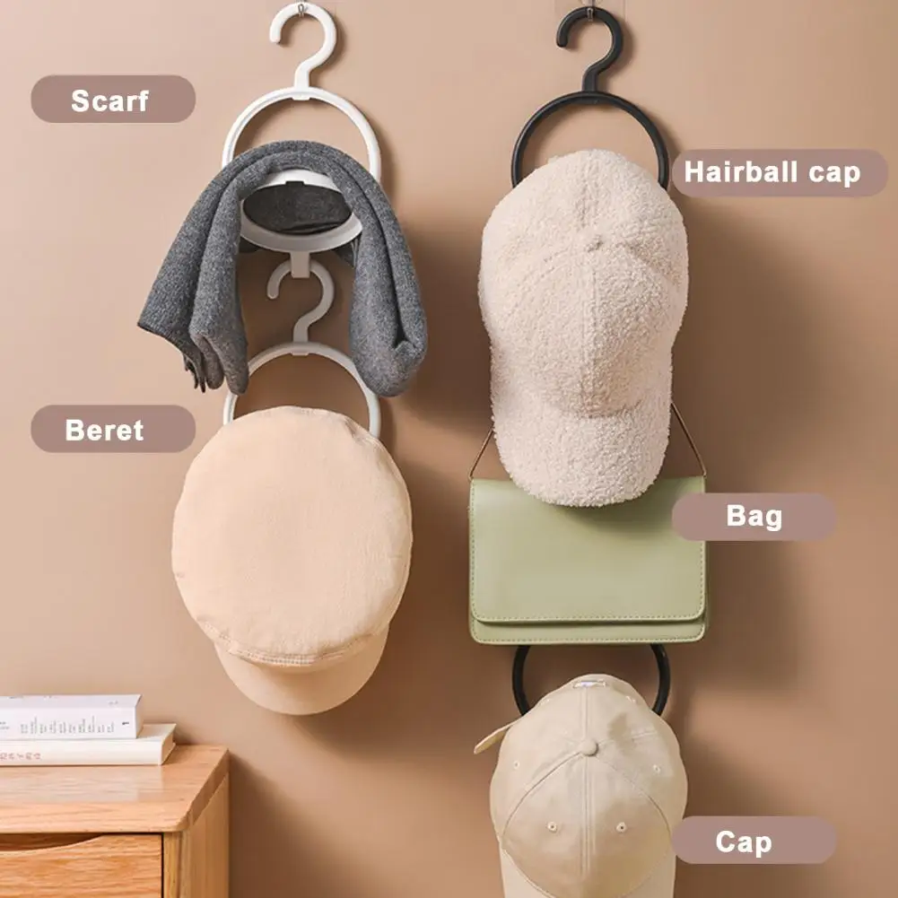 24cm Wig Hanger Storage Hook Foldable Design Multipurpose Display Wall Wig Stand Holder Hanging Salon Wall Wig Stand Holder Tool