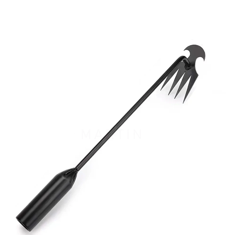 2024 Upgrade, 4 Teeth Manganese Steel Weeder Kit with Handles - Multifunctional Uprooting Weeding Artifact for Gardening