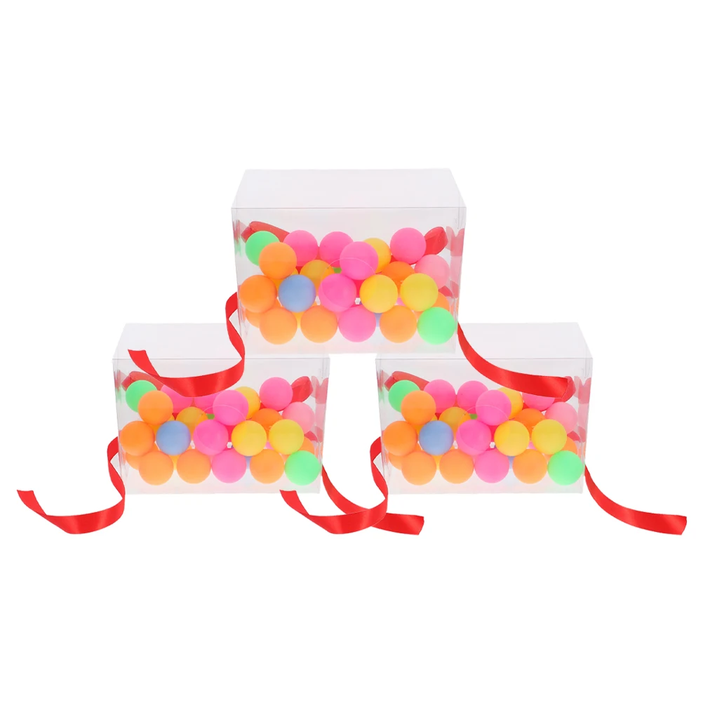

3 set Twerking Pong Game Set Interactive Shaking Ball For Parties Family Gatherings Plastic Box With Pingpong Balls Belts Party