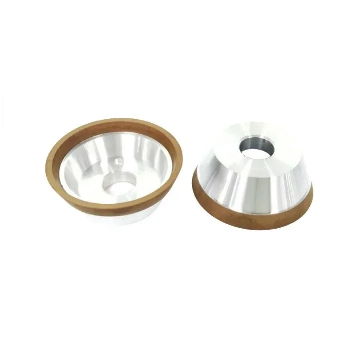 

80mm diameter resin bowl shaped grinding wheel 11v9 suitable for grinding ceramic tungsten steel sharpening and milling cutters