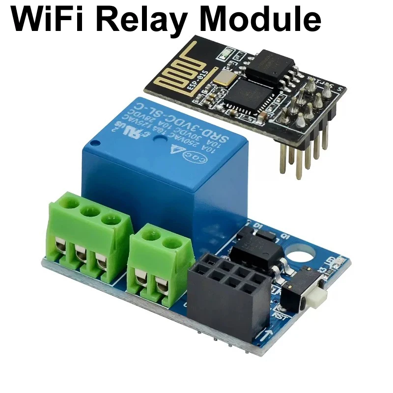 New ESP8266 ESP-01 ESP-01S 5V WiFi Relay Things Smart Home Remote Control Switch Phone APP Wireless WIFI Module For ARDUINO