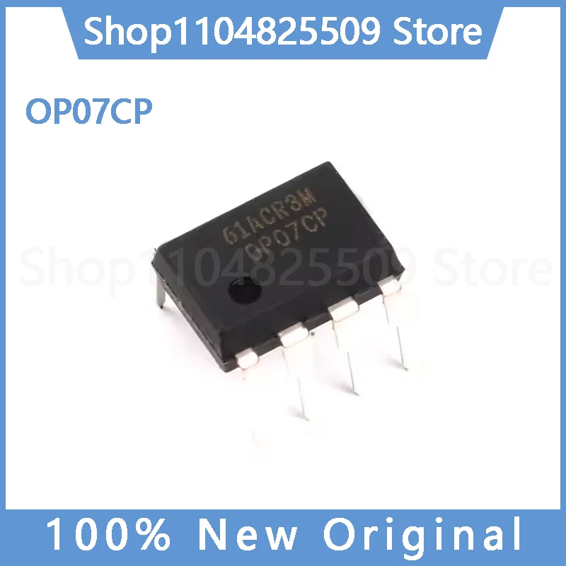 (5~30pcs) pcs 100% Original New OP07CP — DIP-8, Low Offset Operational Amplifier IC