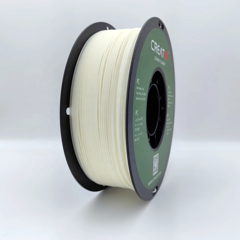 

Creat3D High Quality PC 3D Printer Filament 1.75mm 1kg/roll Super Tough PC 3D Filament