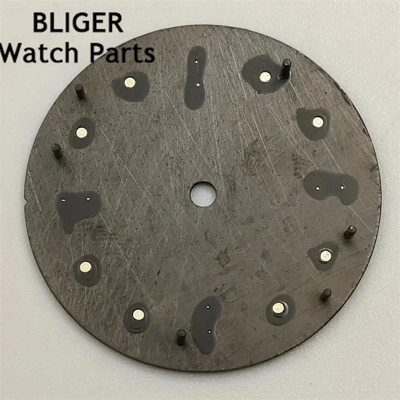 BLIGER 29mm watch dial C3 Green luminous fit NH35 NH36 ETA2824 2836 Miyota8215 DG2813 3804 PT5000 movement