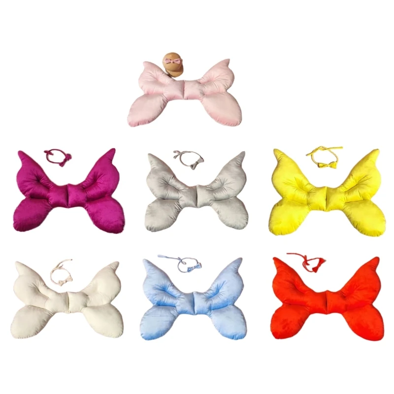 

New Born Photography Props Posing Wing Butterfly Pillow Cushion Baby Shooting Accessories