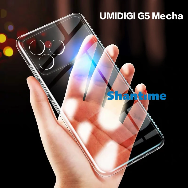 For Umidigi G5 Mecha Case Ultra Thin Clear Soft TPU Case Cover For Umidigi G5 Mecha Couqe Funda 6.6 inches